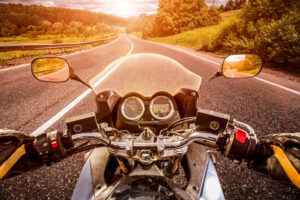 Motorcycle Accident Lawyer Dublin, OH - Biker First-person view