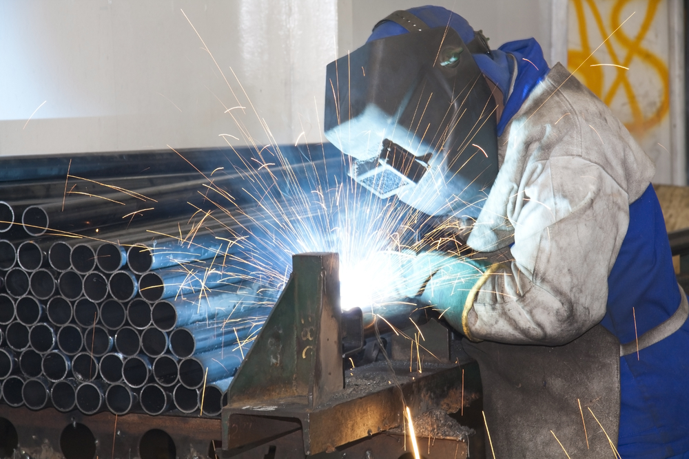 Common Injuries Among Factory Workers - Factory Worker Welding