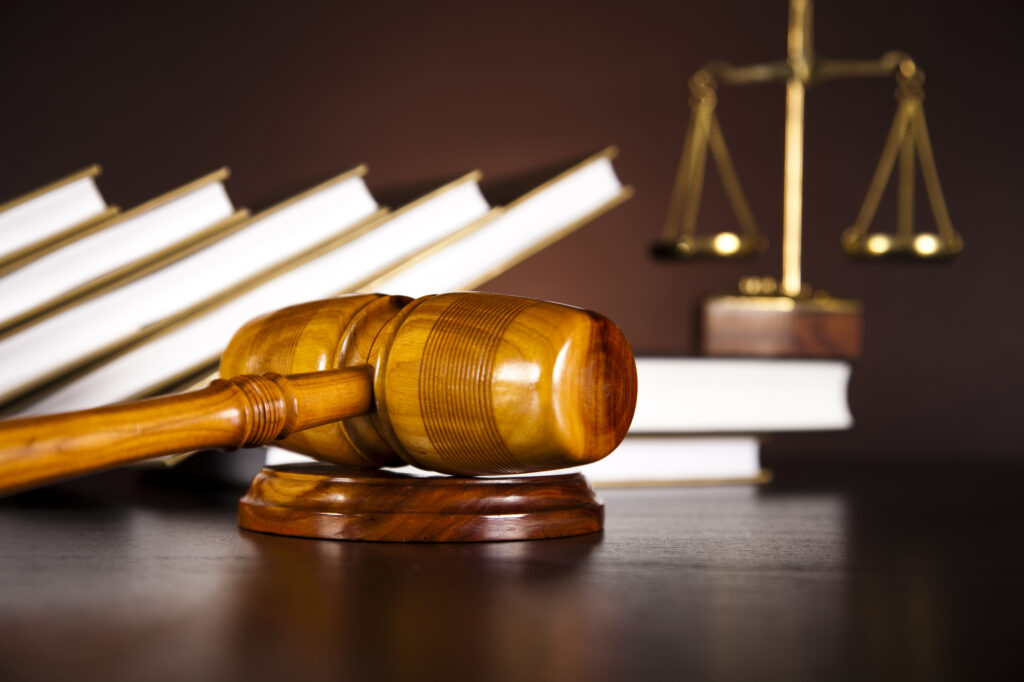 When To Contact A Law Firm - legal items